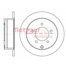 61377.00 METZGER Тормозной диск