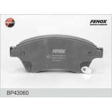 BP43060 FENOX Комплект тормозных колодок, дисковый тормоз