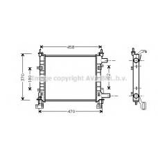 FD2260 Prasco Радиатор, охлаждение двигателя