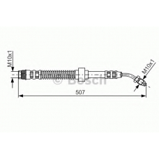 1 987 481 150 BOSCH Тормозной шланг