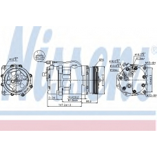 89025 NISSENS Компрессор, кондиционер