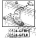 0524-GFLH FEBEST Рычаг независимой подвески колеса, подвеска колеса