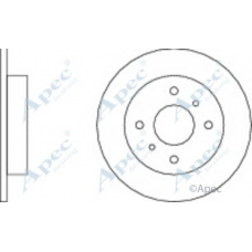 DSK641 APEC Тормозной диск