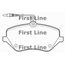 FBP3531 FIRST LINE Комплект тормозных колодок, дисковый тормоз