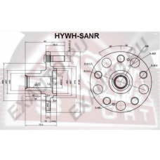 HYWH-SANR ASVA Ступица колеса