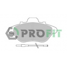 5000-0623 PROFIT Комплект тормозных колодок, дисковый тормоз