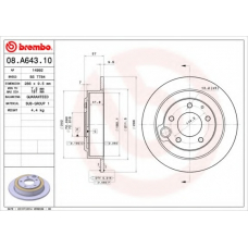 BS 7784 BRECO Тормозной диск