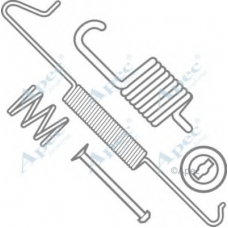 KIT858 APEC Комплектующие, тормозная колодка