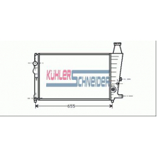 1500901 KUHLER SCHNEIDER Радиатор, охлаждение двигател