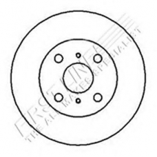 FBD393 FIRST LINE Тормозной диск