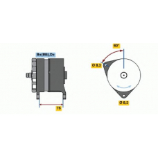 0 120 469 915 BOSCH Генератор