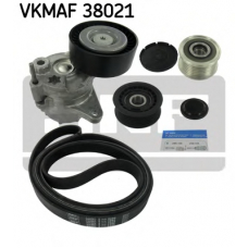 VKMAF 38021 SKF Поликлиновой ременный комплект