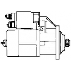 8EA 726 042-001 HELLA Стартер