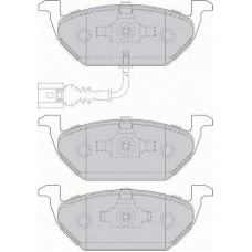 T0610297 RAMEDER Комплект тормозных колодок, дисковый тормоз