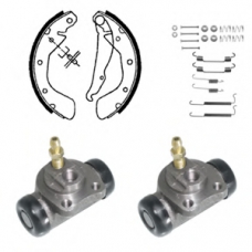 855 DELPHI Комплект тормозных колодок
