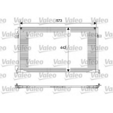 817644 VALEO Конденсатор, кондиционер