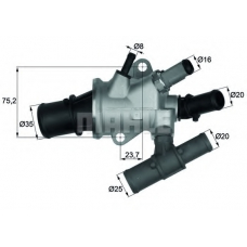 TI 168 88 MAHLE Термостат, охлаждающая жидкость