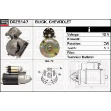 DRZ5147 DELCO REMY Стартер