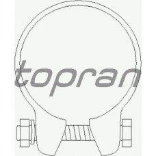 103 024 TOPRAN Соединительные элементы, система выпуска