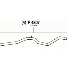 P4807 FENNO Труба выхлопного газа