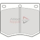 ADB0156 COMLINE Комплект тормозных колодок, дисковый тормоз