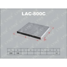 LAC-800C LYNX Cалонный фильтр