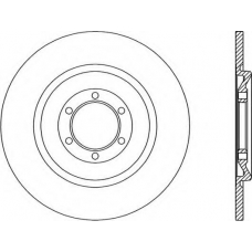 BDR1002.10 OPEN PARTS Тормозной диск