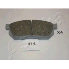 50-04-414 Ashika Комплект тормозных колодок, дисковый тормоз
