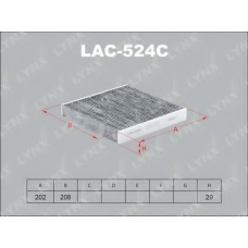 LAC524C LYNX Фильтр салона