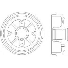 MBD035 DON Тормозной барабан
