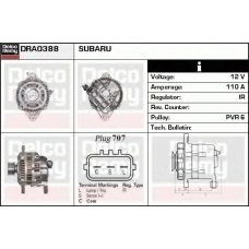DRA0388 DELCO REMY Генератор