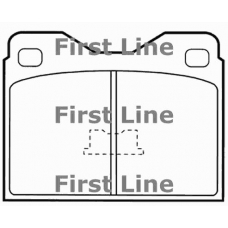 FBP1438 FIRST LINE Комплект тормозных колодок, дисковый тормоз