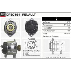 DRB0161 DELCO REMY Генератор