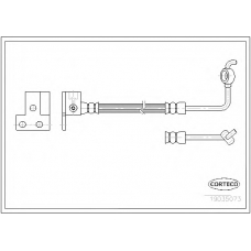 19035073 CORTECO Тормозной шланг