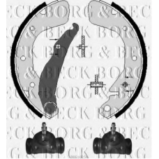 BBS1025K BORG & BECK Комплект тормозных колодок