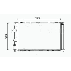 RM0467 EQUAL QUALITY Радиатор, охлаждение двигателя