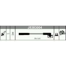 J5383004 NIPPARTS Комплект проводов зажигания