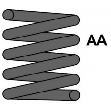 QSS1167 QUINTON HAZELL Пружина ходовой части
