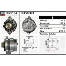 DRZ0164 DELCO REMY Генератор