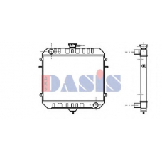 150028N AKS DASIS Радиатор, охлаждение двигателя