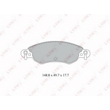 BD-2207 LYNX Комплект тормозных колодок, дисковый тормоз