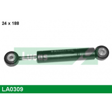 LA0309 TRW Амортизатор, поликлиновой ремень