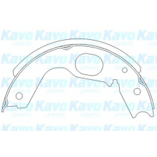 KBS-6402 KAVO PARTS Комплект тормозных колодок