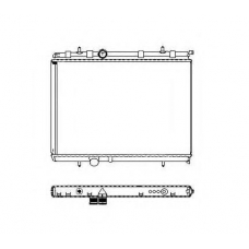 50440 NRF Радиатор, охлаждение двигателя