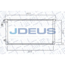 707M31 JDEUS Конденсатор, кондиционер