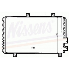 94208 NISSENS Конденсатор, кондиционер