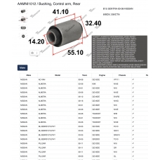 AAMNI1012 Tenacity Сайлентблок