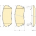 6110129 GIRLING Комплект тормозных колодок, дисковый тормоз