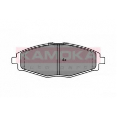 JQ1012674 KAMOKA Комплект тормозных колодок, дисковый тормоз