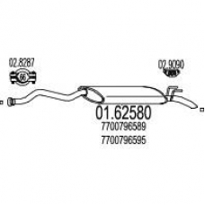 01.62580 MTS Глушитель выхлопных газов конечный